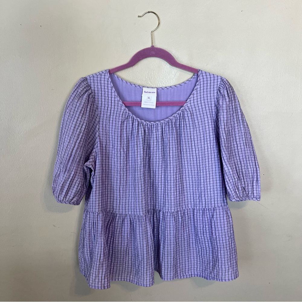 Find Me Now (Anthropologie) Blouse - Size XL